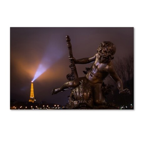 Trademark Fine Art Karen Deakin 'Pont Alexandre Iii Paris' Canvas Art, 22x32 1X01683-C2232GG